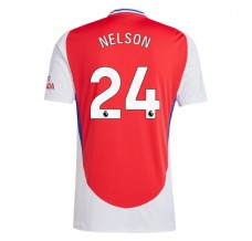 Maglia Arsenal Nelson 24 Divisa Prima 2024/25