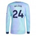 Maglia Arsenal Nelson 24 Divisa Terza 2024/25 Manica Lunga
