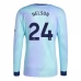Maglia Arsenal Nelson 24 Divisa Terza 2024/25 Manica Lunga