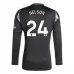 Maglia Arsenal Nelson 24 Divisa Trasferta 2024/25 Manica Lunga