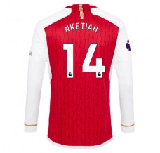 Maglia Arsenal Nketiah 14 Divisa Prima 2023/24 Manica Lunga