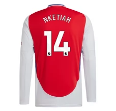 Maglia Arsenal Nketiah 14 Divisa Prima 2024/25 Manica Lunga