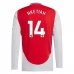Maglia Arsenal Nketiah 14 Divisa Prima 2024/25 Manica Lunga