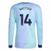 Maglia Arsenal Nketiah 14 Divisa Terza 2024/25 Manica Lunga