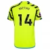 Maglia Arsenal Nketiah 14 Divisa Trasferta 2023/24