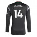 Maglia Arsenal Nketiah 14 Divisa Trasferta 2024/25 Manica Lunga