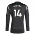 Maglia Arsenal Nketiah 14 Divisa Trasferta 2024/25 Manica Lunga