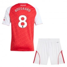 Maglia Arsenal Ødegaard 8 Bambino Divisa Prima 2025/26