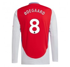 Maglia Arsenal Ødegaard 8 Divisa Prima 2024/25 Manica Lunga