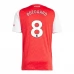 Maglia Arsenal Ødegaard 8 Divisa Prima 2025/26