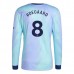 Maglia Arsenal Ødegaard 8 Divisa Terza 2024/25 Manica Lunga