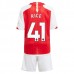 Maglia Arsenal Rice 41 Bambino Divisa Prima 2023/24