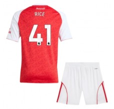 Maglia Arsenal Rice 41 Bambino Divisa Prima 2025/26