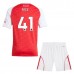 Maglia Arsenal Rice 41 Bambino Divisa Prima 2025/26