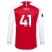 Maglia Arsenal Rice 41 Divisa Prima 2023/24 Manica Lunga