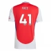 Maglia Arsenal Rice 41 Divisa Prima 2024/25