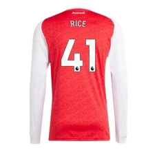 Maglia Arsenal Rice 41 Divisa Prima 2025/26 Manica Lunga