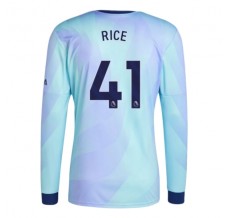 Maglia Arsenal Rice 41 Divisa Terza 2024/25 Manica Lunga
