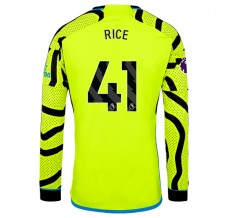 Maglia Arsenal Rice 41 Divisa Trasferta 2023/24 Manica Lunga