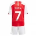 Maglia Arsenal Saka 7 Bambino Divisa Prima 2023/24