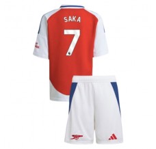 Maglia Arsenal Saka 7 Bambino Divisa Prima 2024/25
