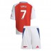 Maglia Arsenal Saka 7 Bambino Divisa Prima 2024/25