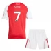 Maglia Arsenal Saka 7 Bambino Divisa Prima 2025/26