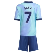 Maglia Arsenal Saka 7 Bambino Divisa Terza 2024/25