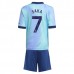 Maglia Arsenal Saka 7 Bambino Divisa Terza 2024/25