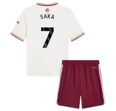 Maglia Arsenal Saka 7 Bambino Divisa Terza 2025/26
