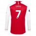 Maglia Arsenal Saka 7 Divisa Prima 2023/24 Manica Lunga