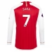 Maglia Arsenal Saka 7 Divisa Prima 2023/24 Manica Lunga