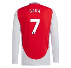 Maglia Arsenal Saka 7 Divisa Prima 2024/25 Manica Lunga