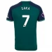 Maglia Arsenal Saka 7 Divisa Terza 2023/24
