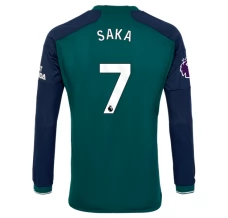 Maglia Arsenal Saka 7 Divisa Terza 2023/24 Manica Lunga