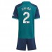 Maglia Arsenal Saliba 2 Bambino Divisa Terza 2023/24