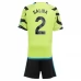 Maglia Arsenal Saliba 2 Bambino Divisa Trasferta 2023/24