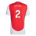 Maglia Arsenal Saliba 2 Divisa Prima 2024/25