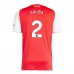 Maglia Arsenal Saliba 2 Divisa Prima 2025/26