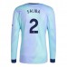 Maglia Arsenal Saliba 2 Divisa Terza 2024/25 Manica Lunga