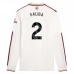 Maglia Arsenal Saliba 2 Divisa Terza 2025/26 Manica Lunga