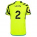 Maglia Arsenal Saliba 2 Divisa Trasferta 2023/24