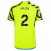 Maglia Arsenal Saliba 2 Divisa Trasferta 2023/24