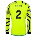 Maglia Arsenal Saliba 2 Divisa Trasferta 2023/24 Manica Lunga