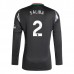 Maglia Arsenal Saliba 2 Divisa Trasferta 2024/25 Manica Lunga