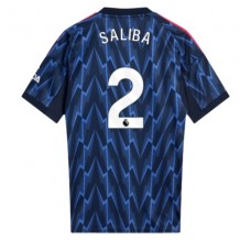 Maglia Arsenal Saliba 2 Divisa Trasferta 2025/26