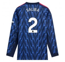 Maglia Arsenal Saliba 2 Divisa Trasferta 2025/26 Manica Lunga