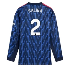 Maglia Arsenal Saliba 2 Divisa Trasferta 2025/26 Manica Lunga