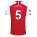 Maglia Arsenal Thomas 5 Divisa Prima 2023/24