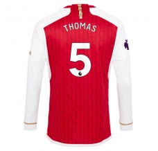 Maglia Arsenal Thomas 5 Divisa Prima 2023/24 Manica Lunga